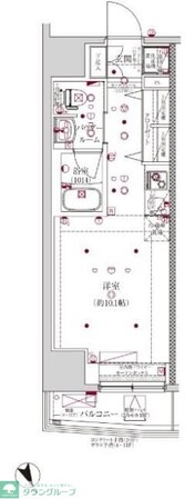 スパシエグランス荻窪の物件間取画像
